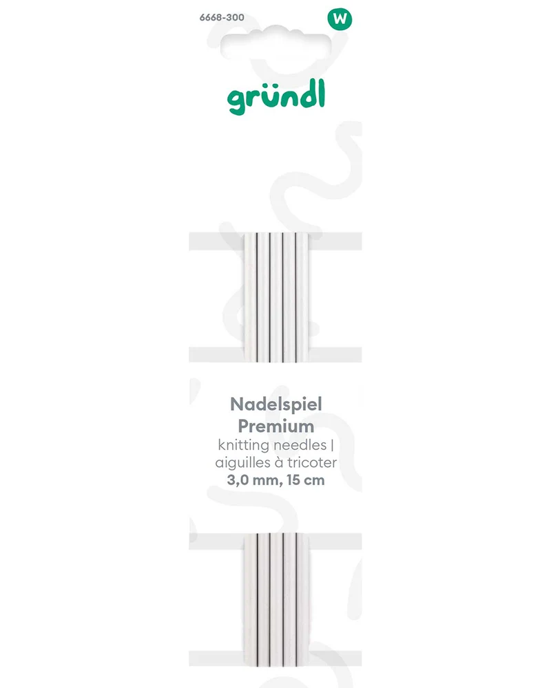 Nadelspiel Premium, 15 cm