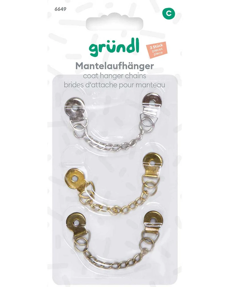 Mantelaufhänger, 3 Stück