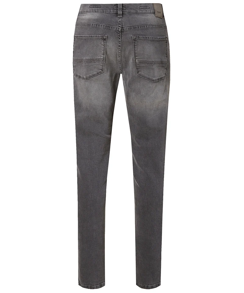 PIONEER - RANDO Herren Jeans, Regular Fit, Mid-Waist, Used Mustache Style