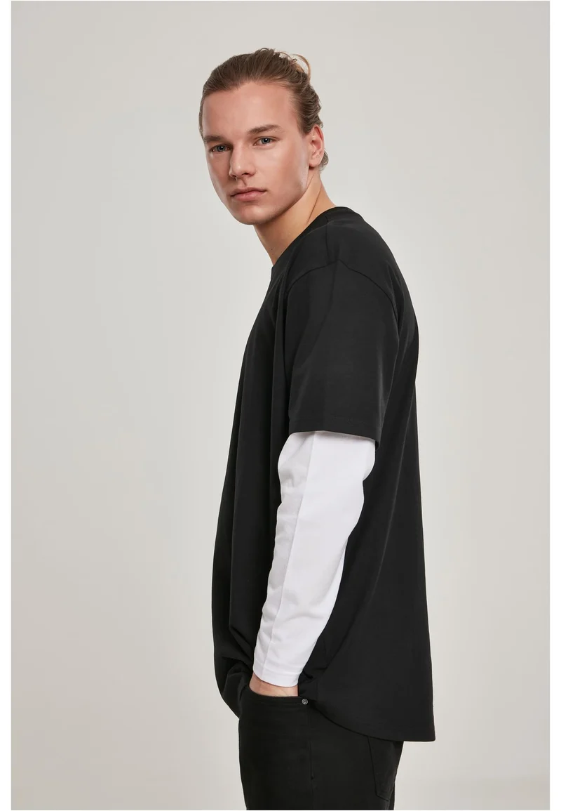 UC Oversized Shaped Double Layer LS Tee