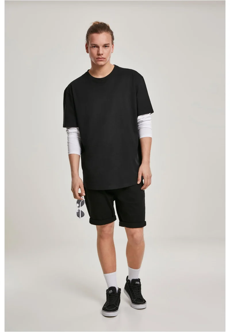 UC Oversized Shaped Double Layer LS Tee