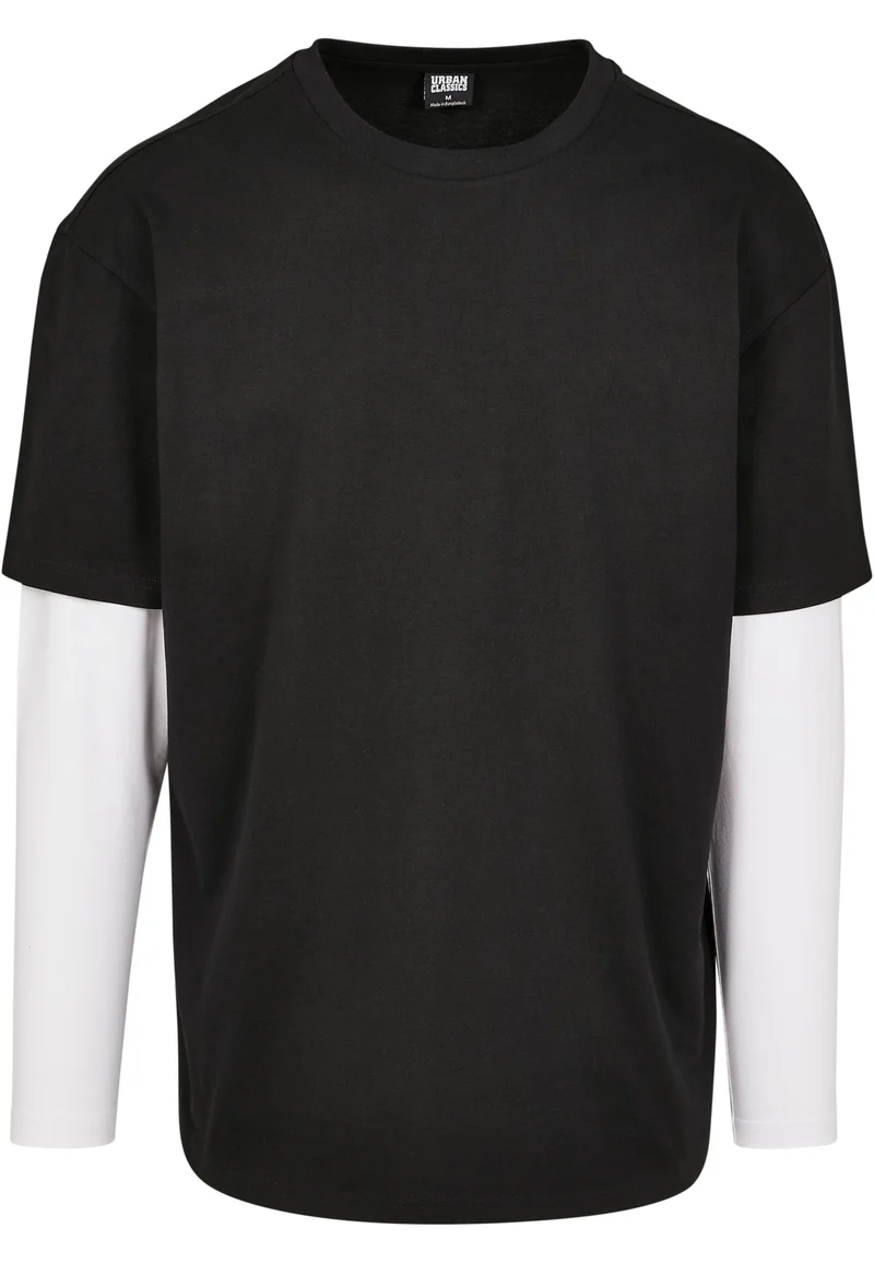 UC Oversized Shaped Double Layer LS Tee