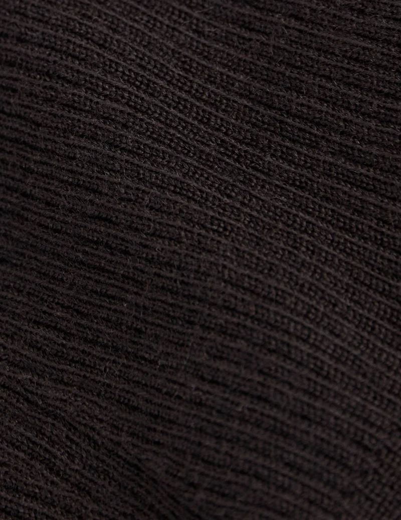 Pull Masha en laine mérinos marron