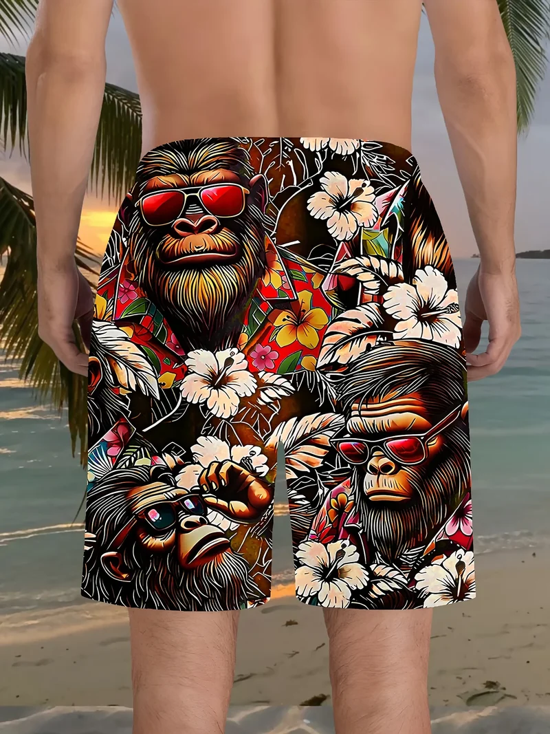Herren Badehose Badeshort Kurze Hose Shorts Schwimmhose 100% Polyester NEU