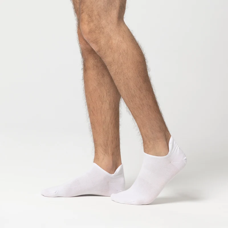 Organic Sneaker Socks / Weiss