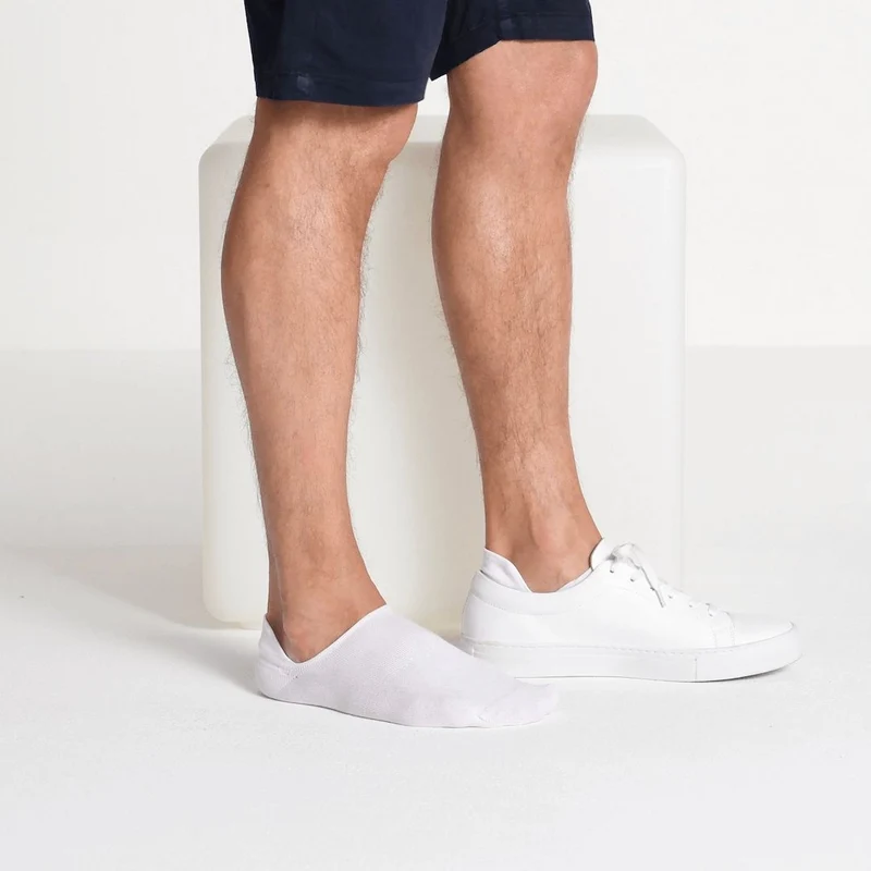 Organic Sneaker Socks / Weiss
