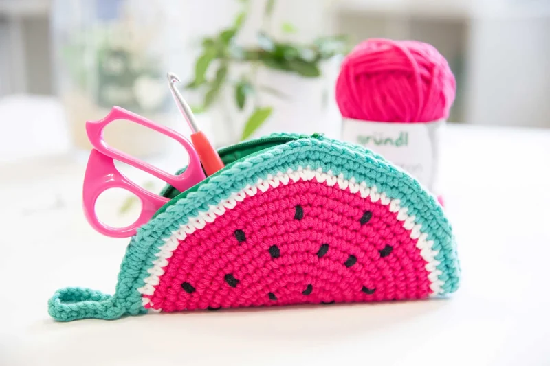 Anleitung Täschchen Melone