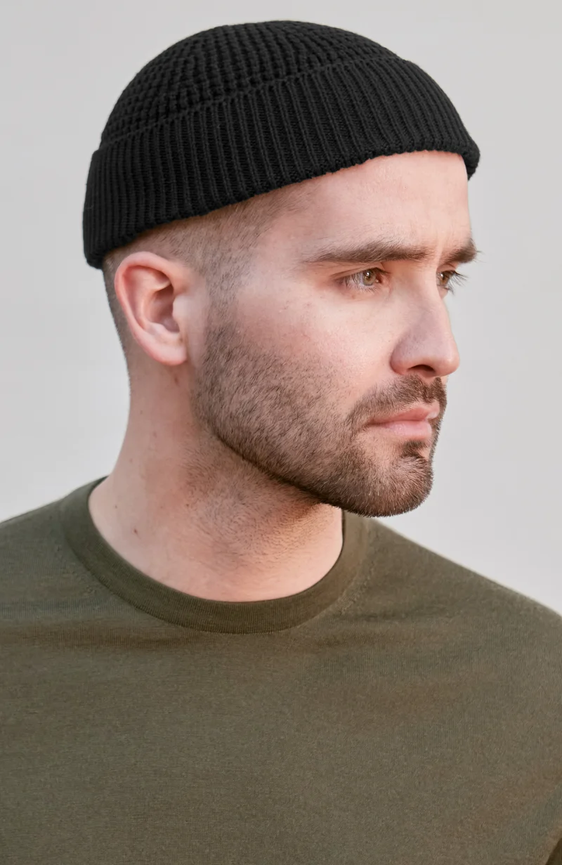 Lightweight Cotton Docker Beanie