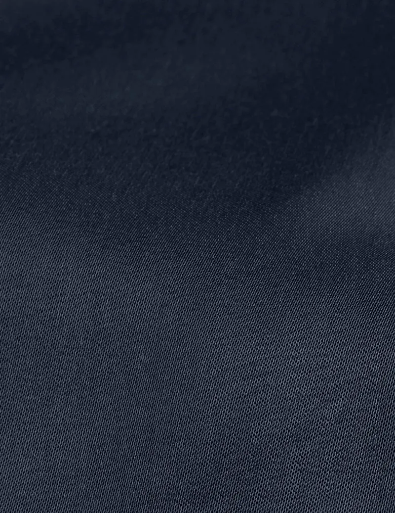 Chemise Paz bleue marine avec ceinture amovible