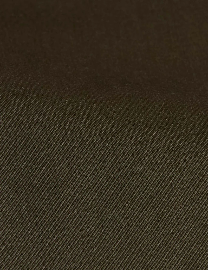 Surchemise Pasha en laine vierge kaki