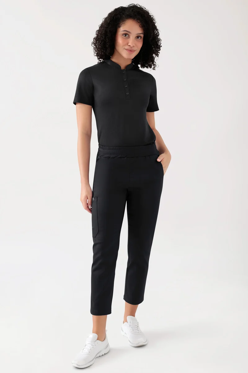 COMFY FLEX Stretch Hose Unisex - 7/8 Länge schwarz