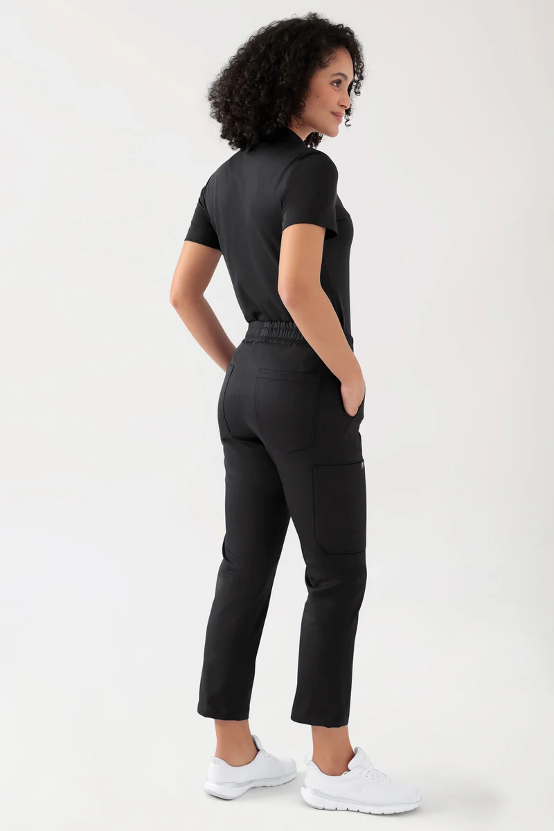 COMFY FLEX Stretch Hose Unisex - 7/8 Länge schwarz