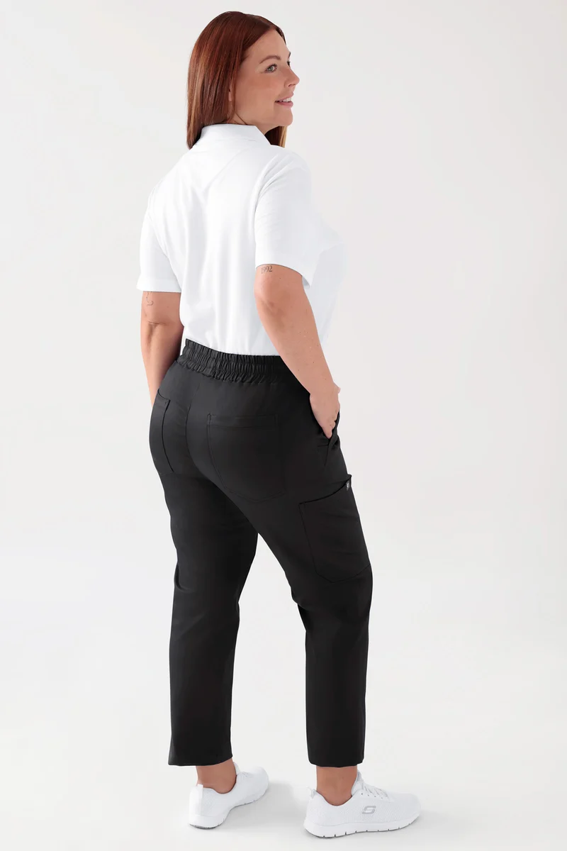 COMFY FLEX Stretch Hose Unisex - 7/8 Länge schwarz
