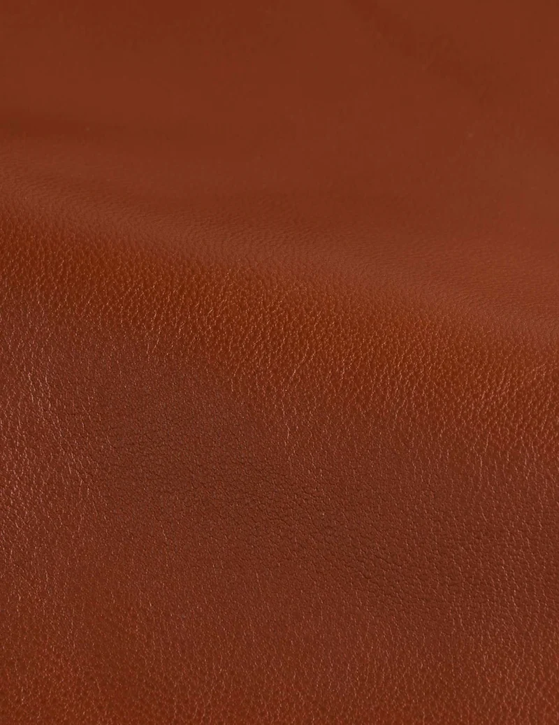 Surchemise Marylou en cuir camel