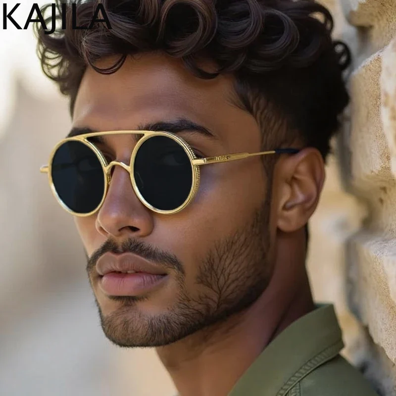 Damen Sonnenbrille Luxus Modische Herren Brille Vintage Pilotenbrille UV400
