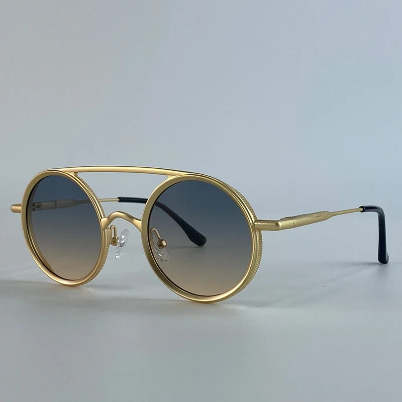 Damen Sonnenbrille Luxus Modische Herren Brille Vintage Pilotenbrille UV400