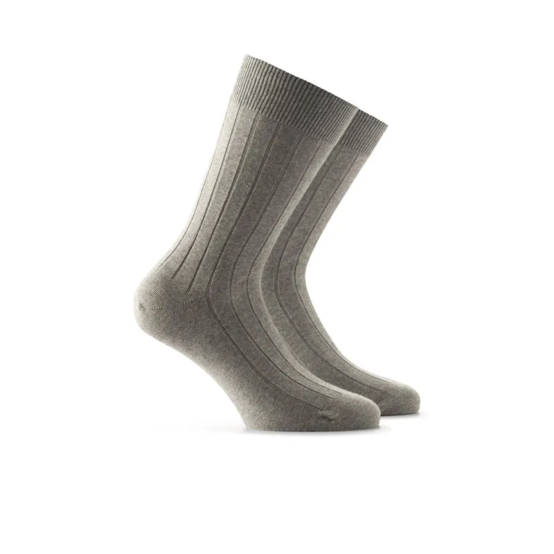 Wadensocken Classic / Grau Melange