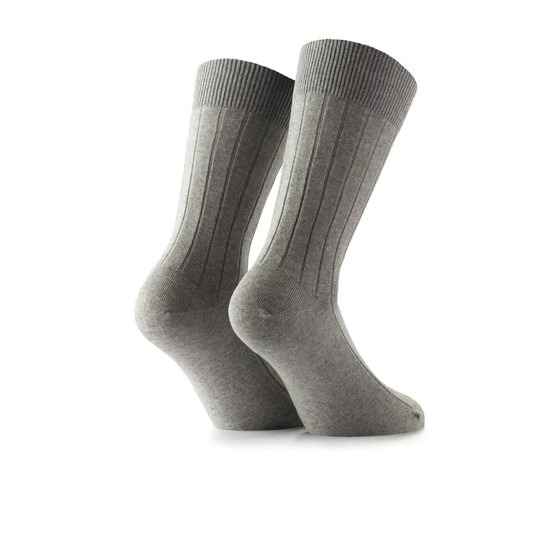 Wadensocken Classic / Grau Melange
