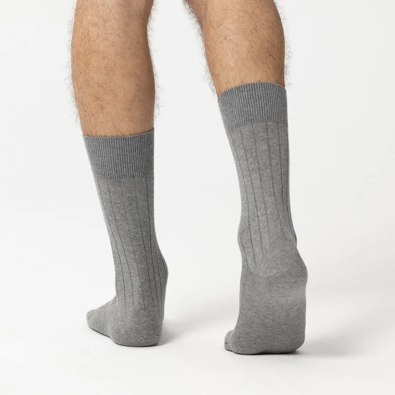 Wadensocken Classic / Grau Melange
