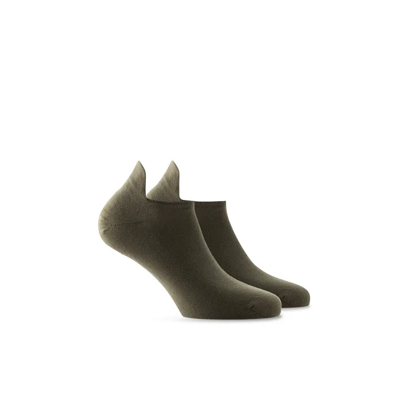 Organic Sneaker Socks / Khaki