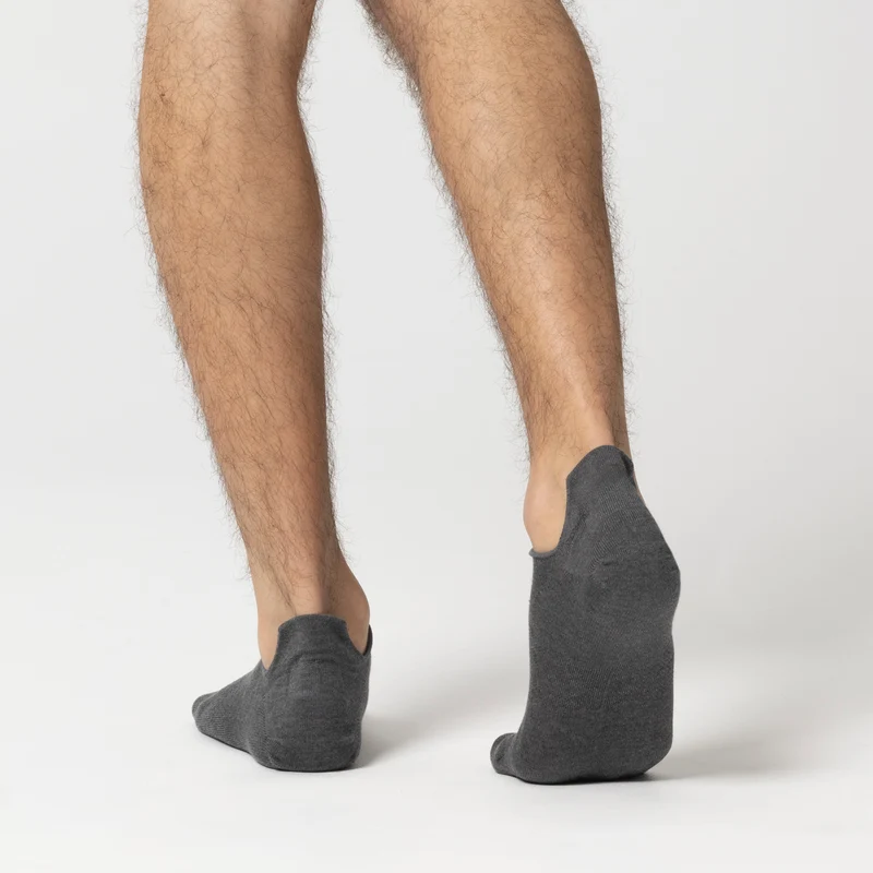 Organic Sneaker Socks / Grau