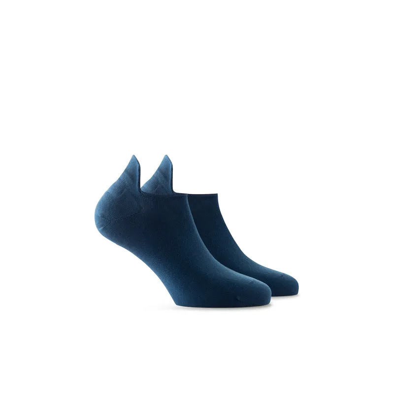Organic Sneaker Socks / Blau