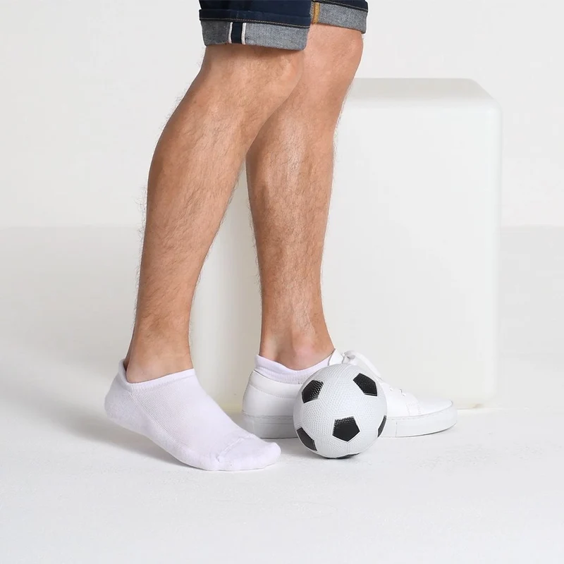 Shorty Sneaker Socken / Weiss