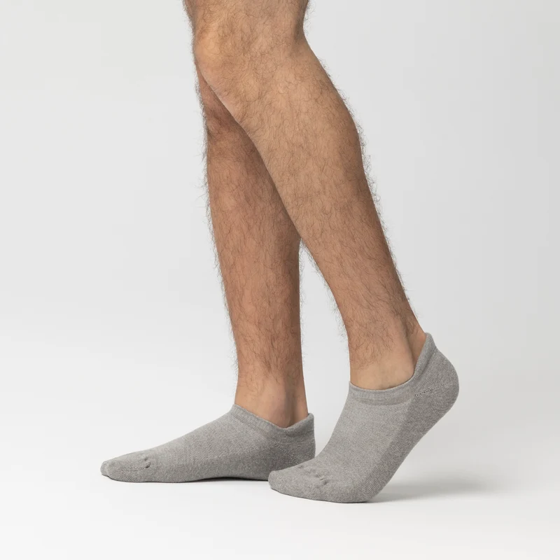 Shorty Sneaker Socken / Grau