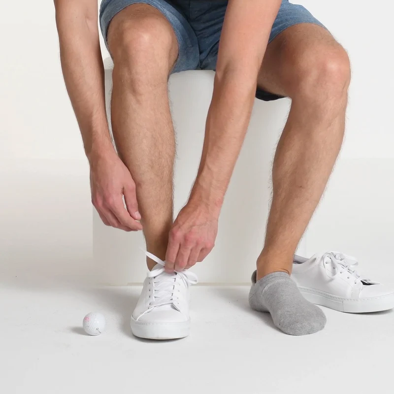 Shorty Sneaker Socken / Grau