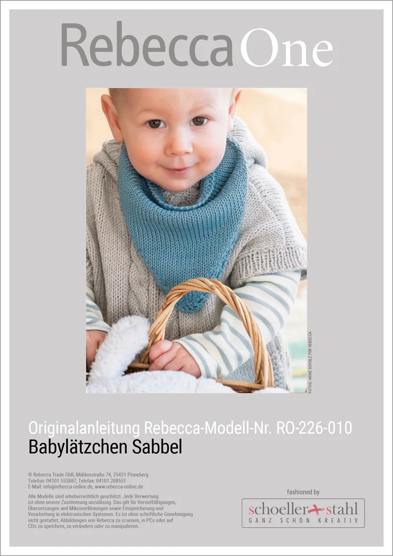 Anleitung: Babylätzchen Sabbel
