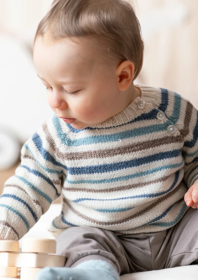 Babypullover Ringelpiez