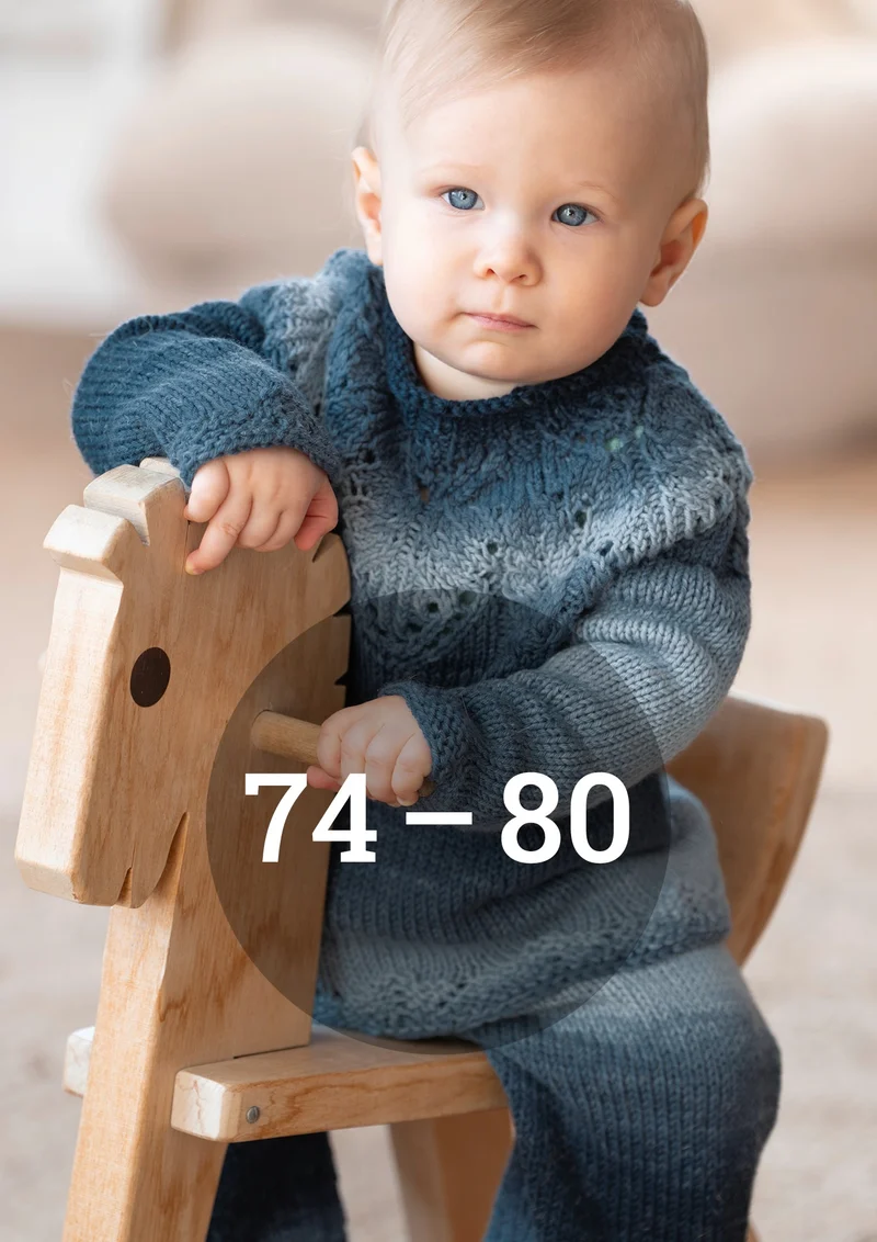 Babypullover Tröpfchen
