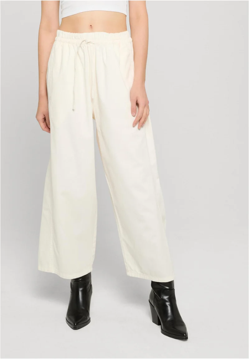 UC Barrel Cropped Cotton Pants