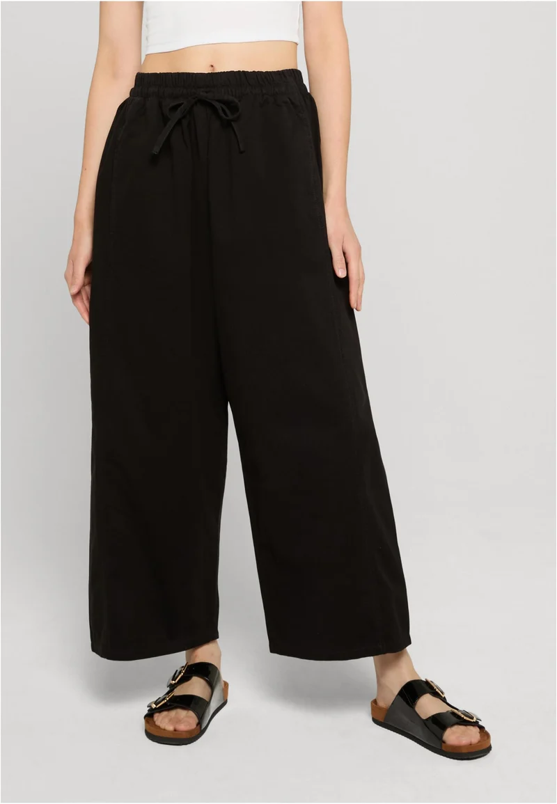 UC Barrel Cropped Cotton Pants