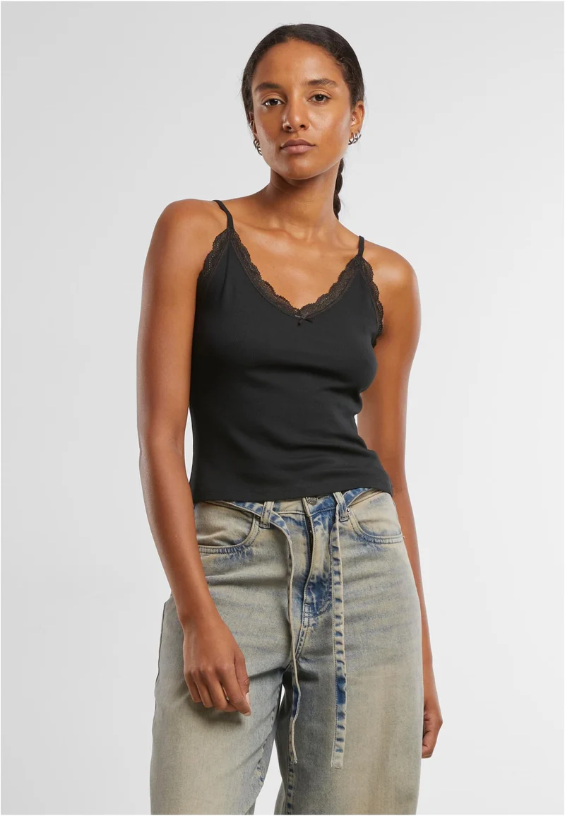 UC V-Neck Lace Top 2-Pack