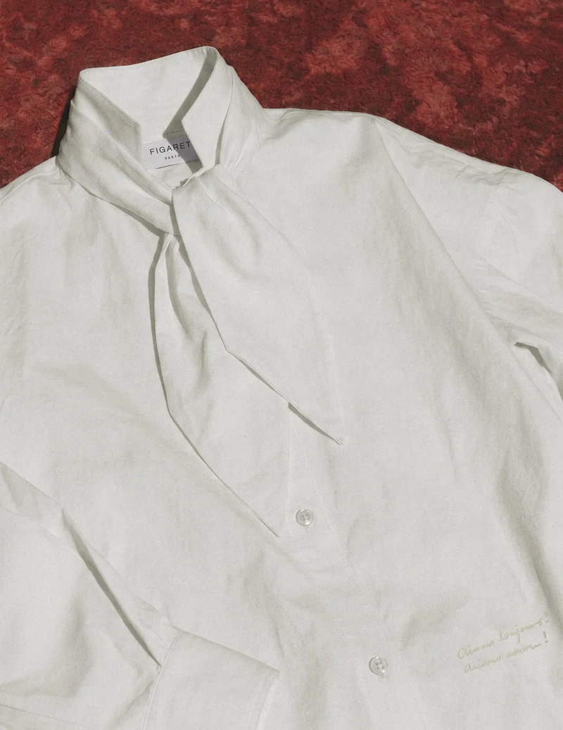 Chemise mixte Victor écrue