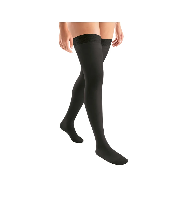 JOBST® ACTIVA Sheer Thigh High 15-20 mmHg w/ Silicone Lace Band
