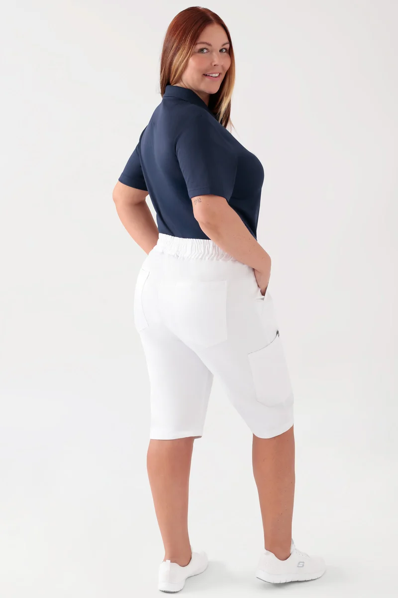 COMFY FLEX Stretch Hose Unisex - Bermuda weiß