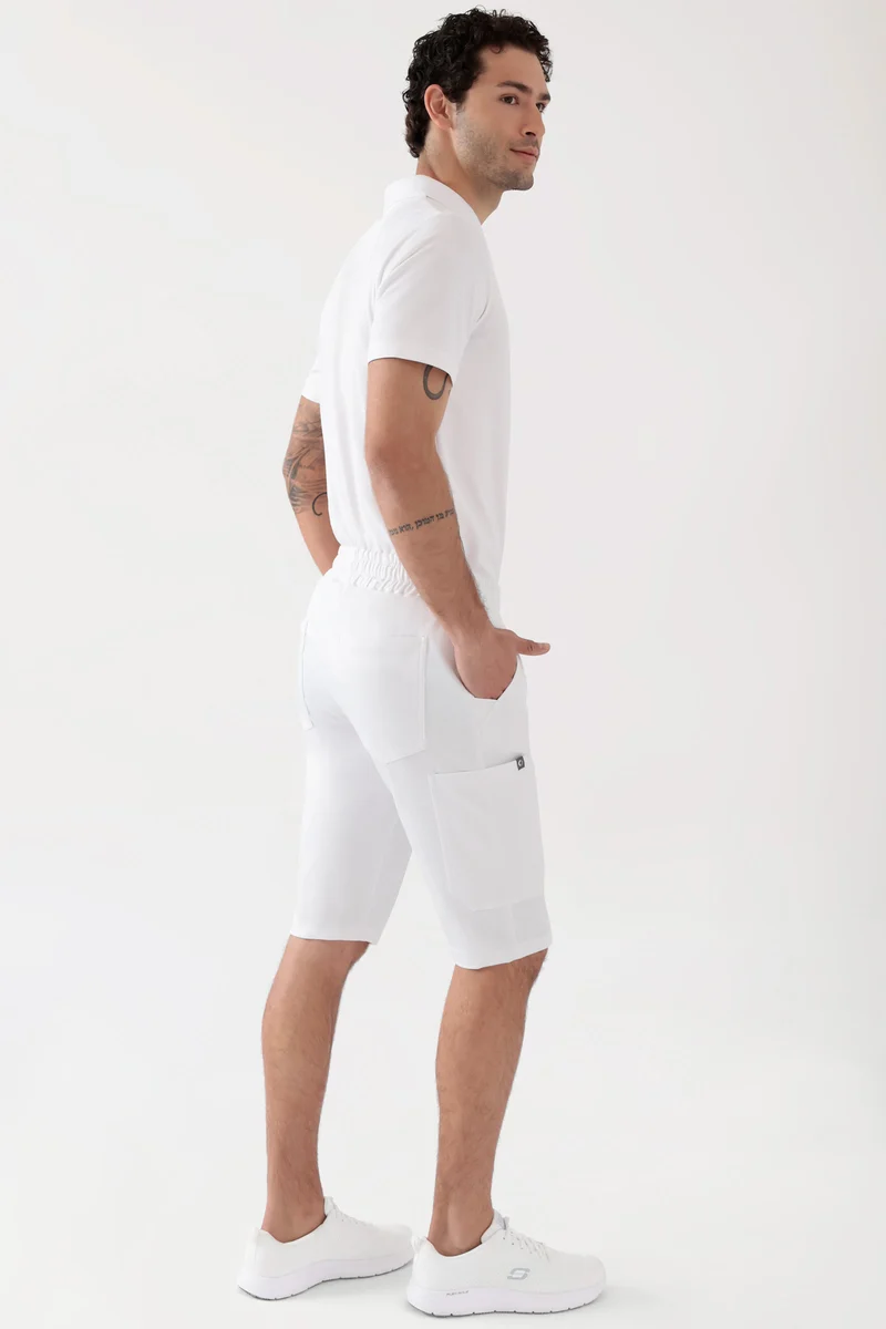 COMFY FLEX Stretch Hose Unisex - Bermuda weiß