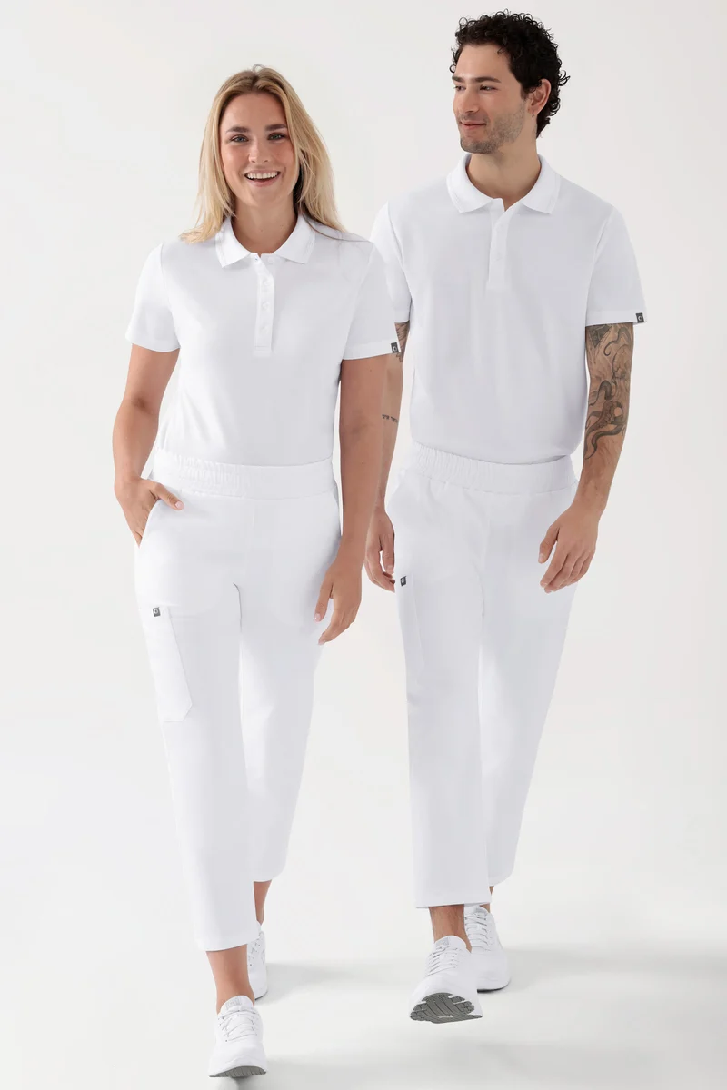 COMFY FLEX Stretch Hose Unisex - 7/8 Länge weiß