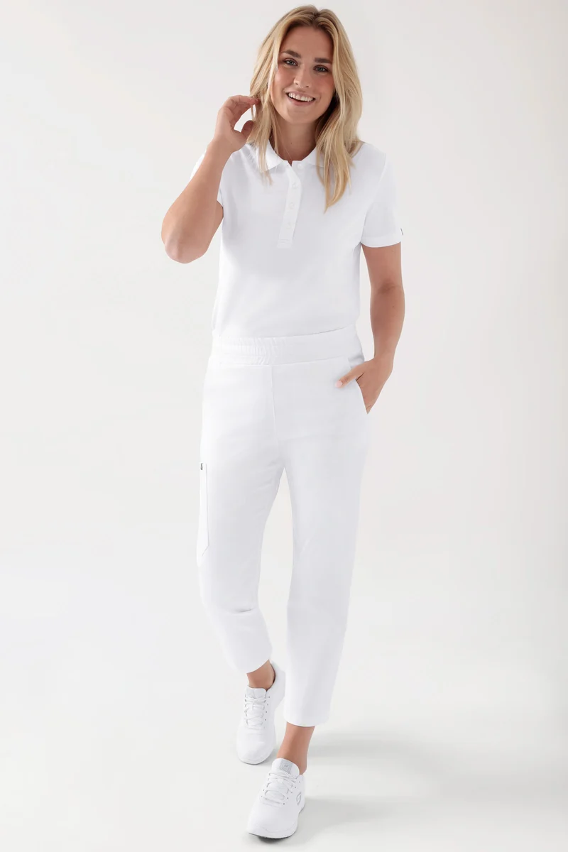 COMFY FLEX Stretch Hose Unisex - 7/8 Länge weiß