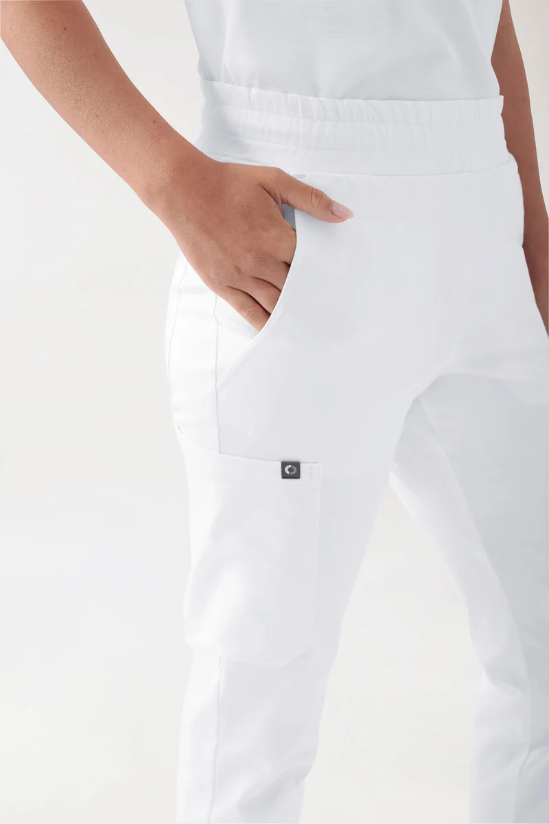 COMFY FLEX Stretch Hose Unisex - 1/1 Länge weiß