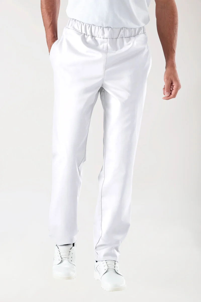 JUST STRONG Hose Unisex - Gummibund weiß