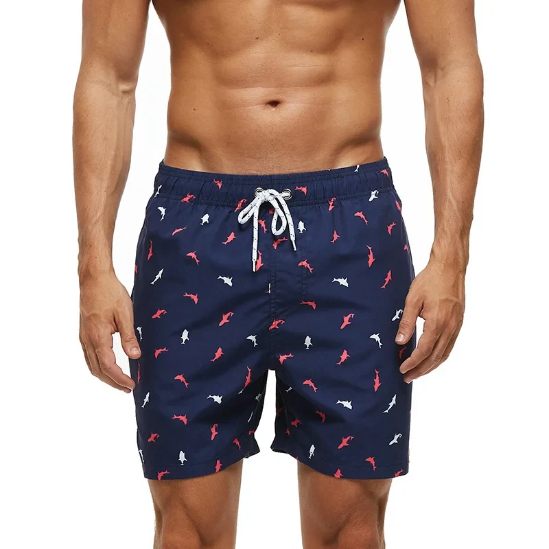 Herren Badehose Badeshort Kurze Hose Shorts Schwimmhose 100% Polyester NEU