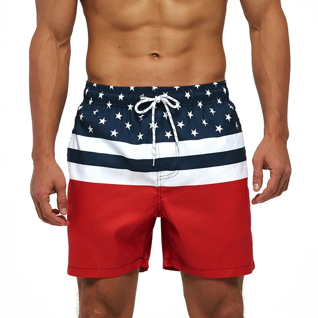 Herren Badehose Badeshort Kurze Hose Shorts Schwimmhose 100% Polyester NEU