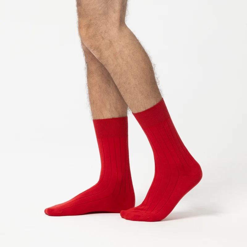 Wadensocken Classic / Rot