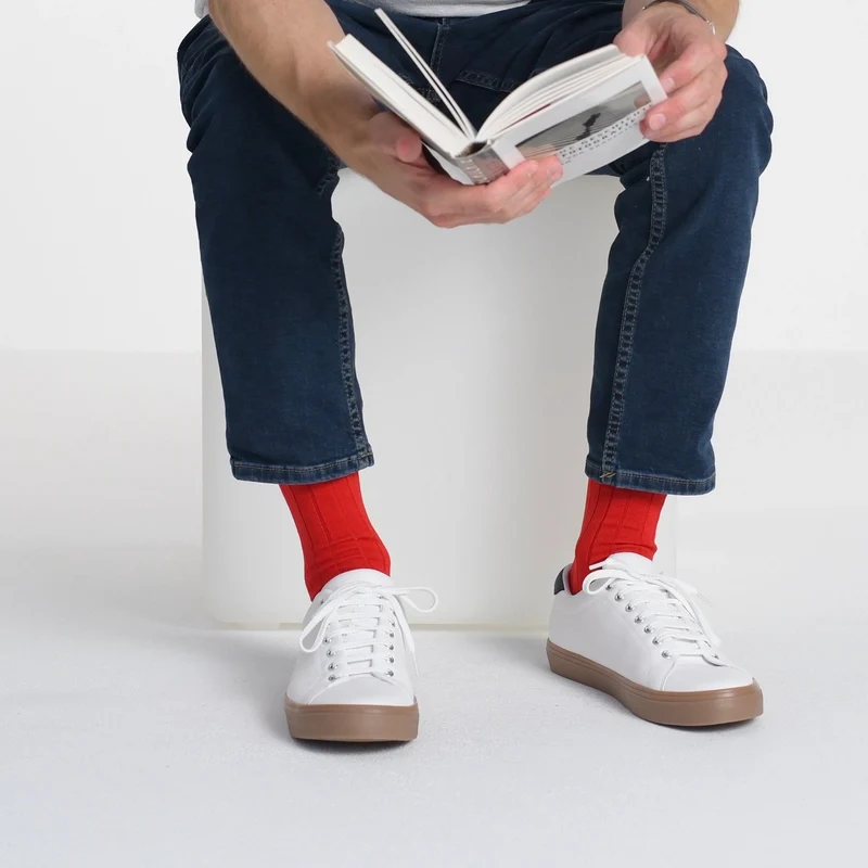Wadensocken Classic / Rot
