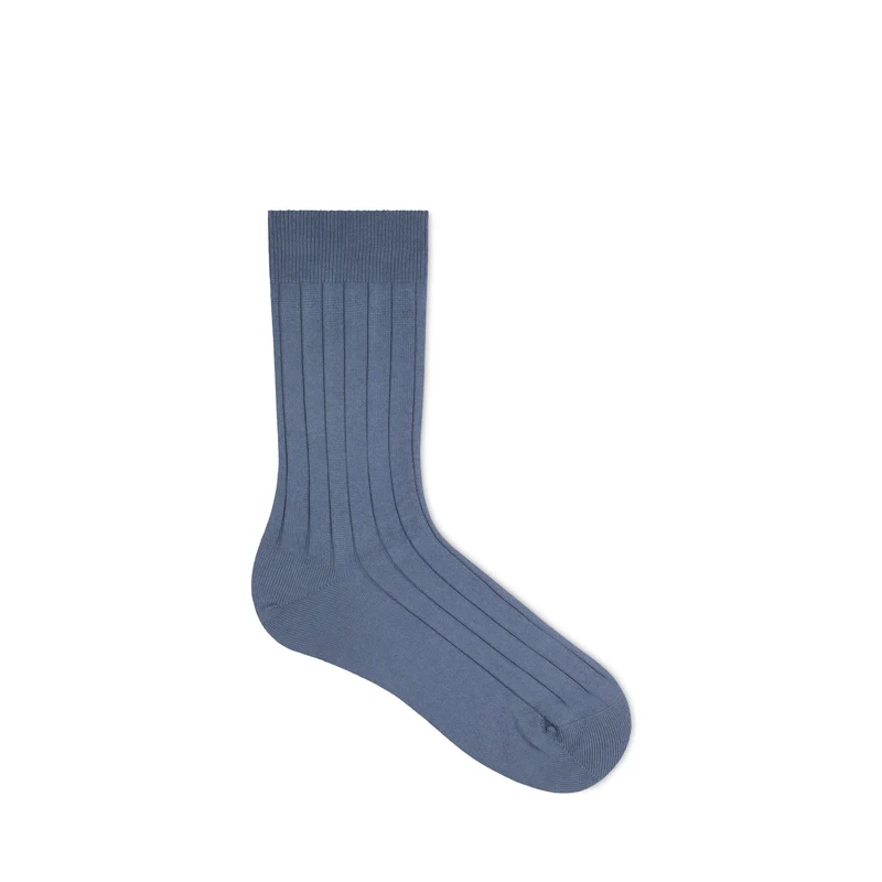 Wadensocken Classic / Taubenblau