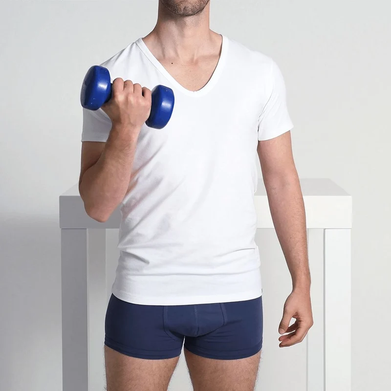 T-Shirt Claudette 2er Pack / Weiss