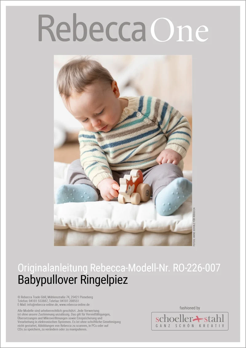 Anleitung: Babypullover Ringelpiez